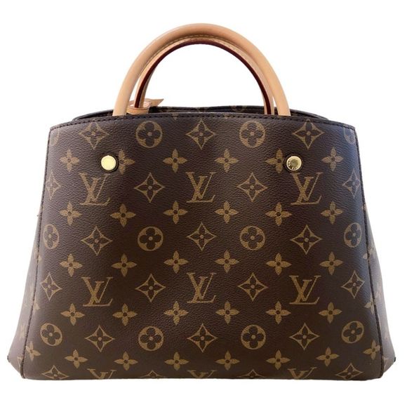 Louis Vuitton Montaigne MM Monogram Brown Handbag - Picture 2 of 13